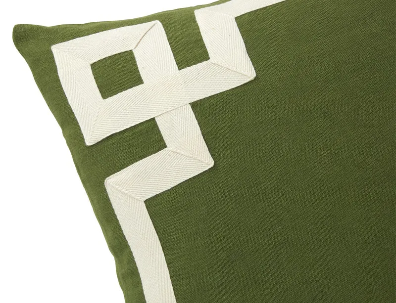 Housse de coussin en Lin - ACHILLE Palme