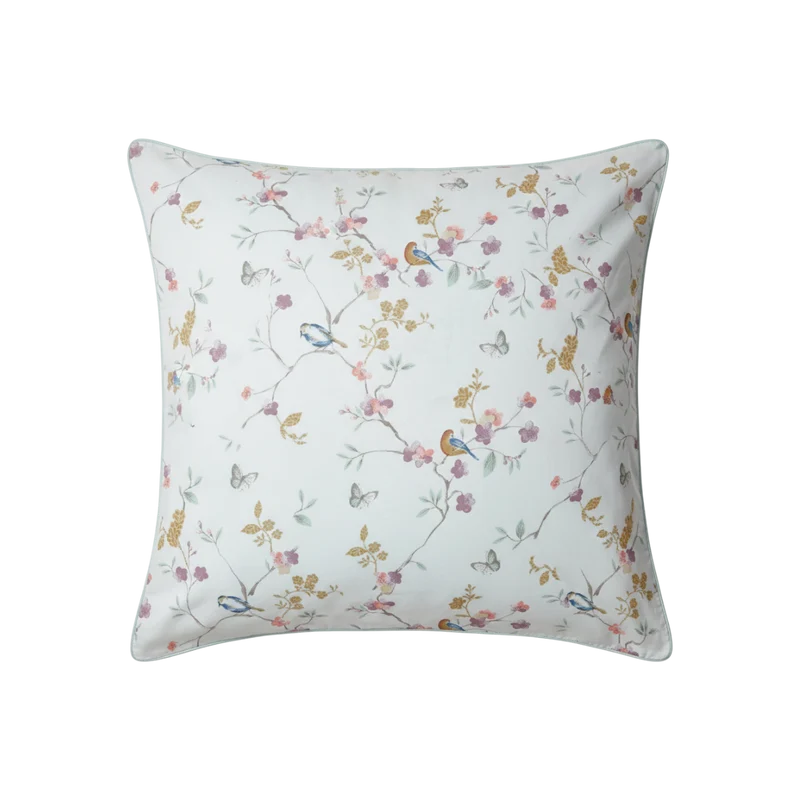 Taie d'oreiller Jardin Suspendu - Satin de coton 120 fils/cm²