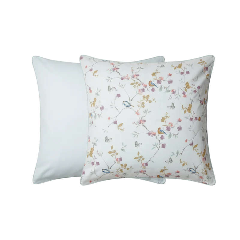 Taie d'oreiller Jardin Suspendu - Satin de coton 120 fils/cm²