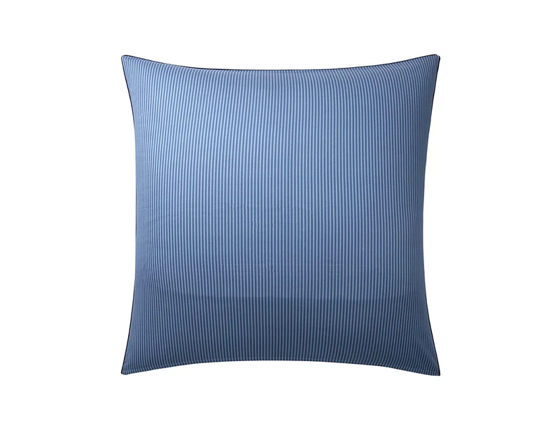 Taie d'oreiller Satin de coton - K ZEN Bleu