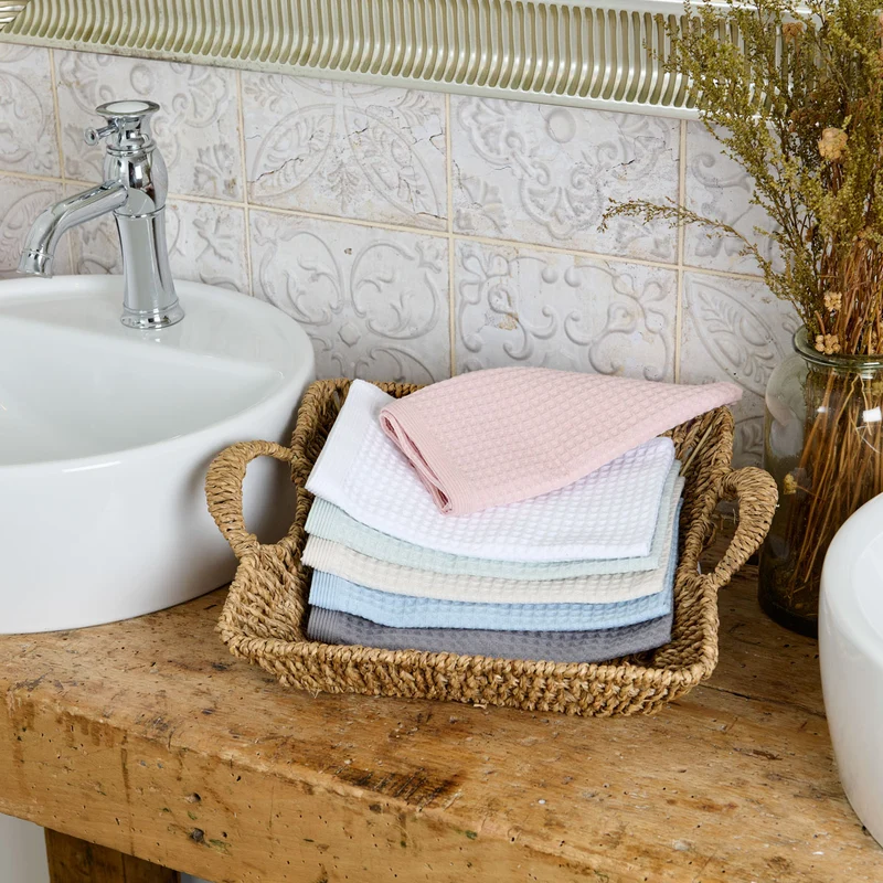 Linge de bain Épure - Coton Nid d’abeille 300 g/m²