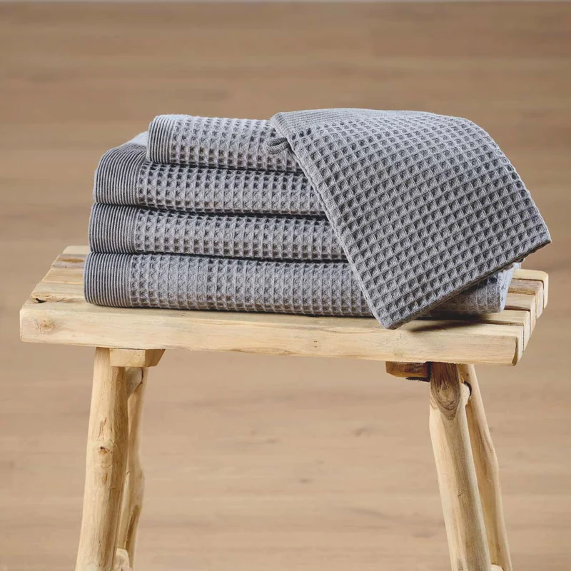 Linge de bain Épure - Coton Nid d’abeille 300 g/m²
