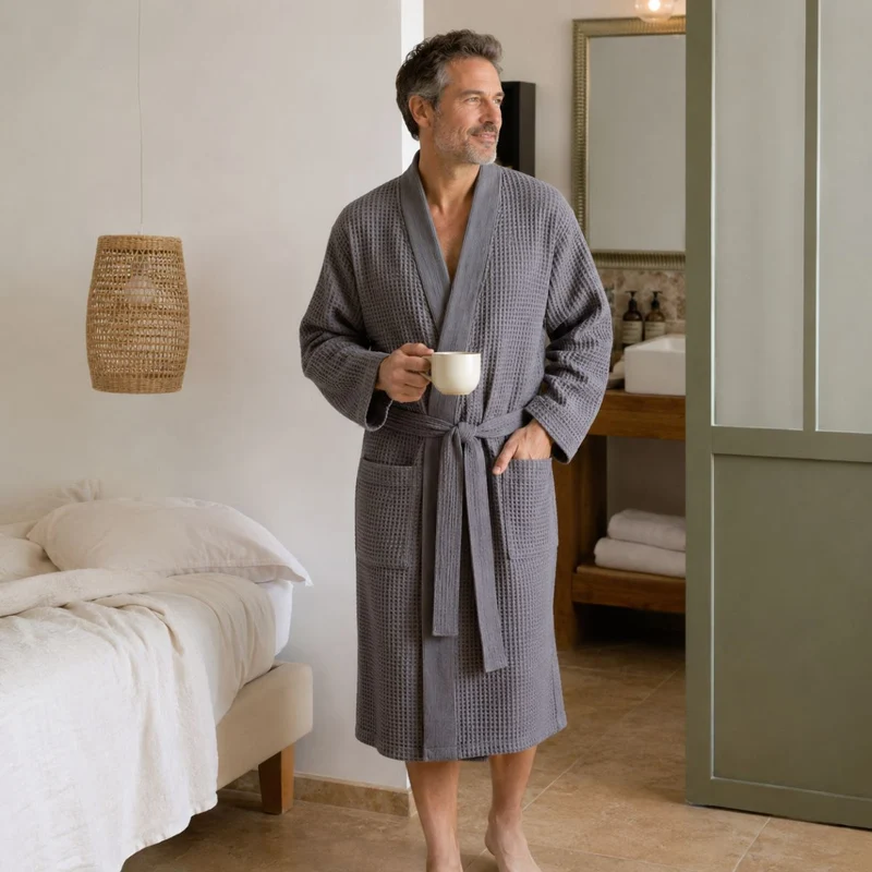 Linge de bain Épure - Coton Nid d’abeille 300 g/m²