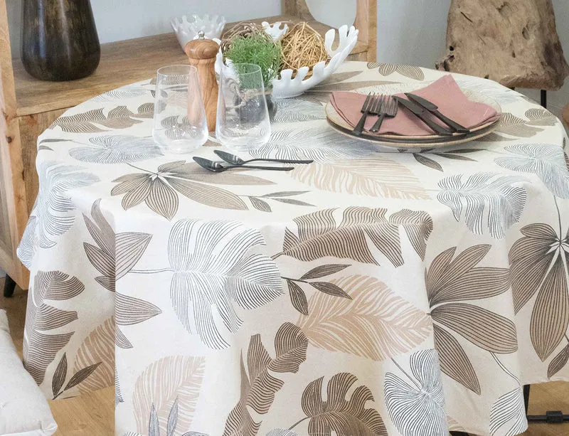 Nappe Plastifiée - BORNEO Natural