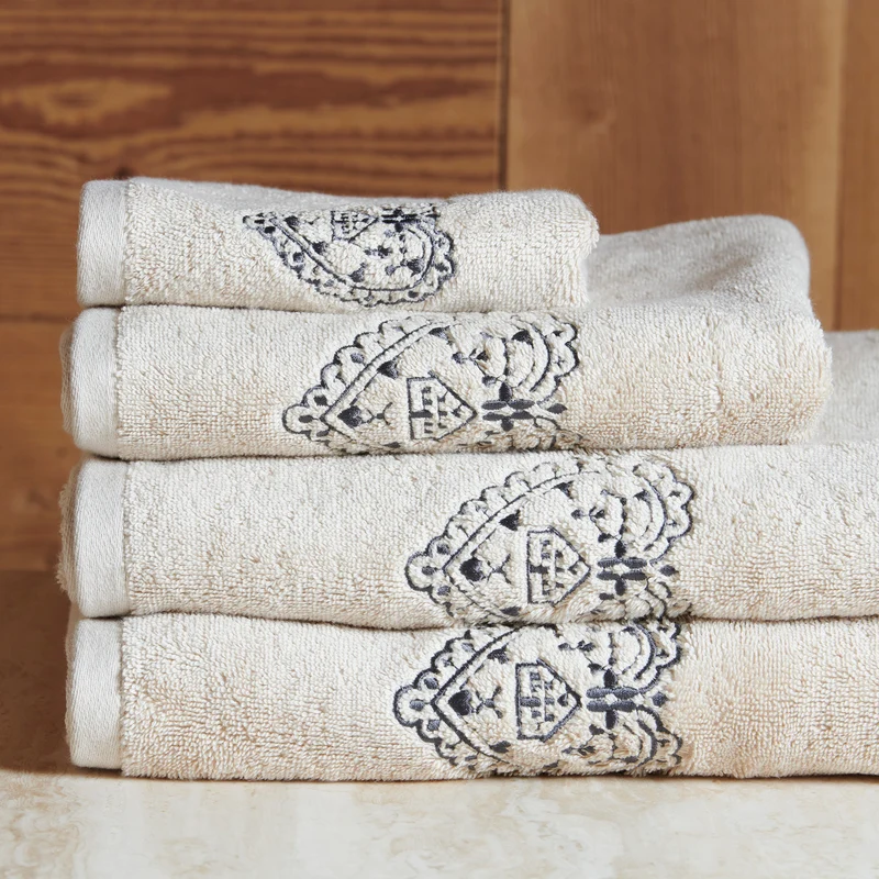 Serviette Nuit au Chalet - Coton 600g/m²