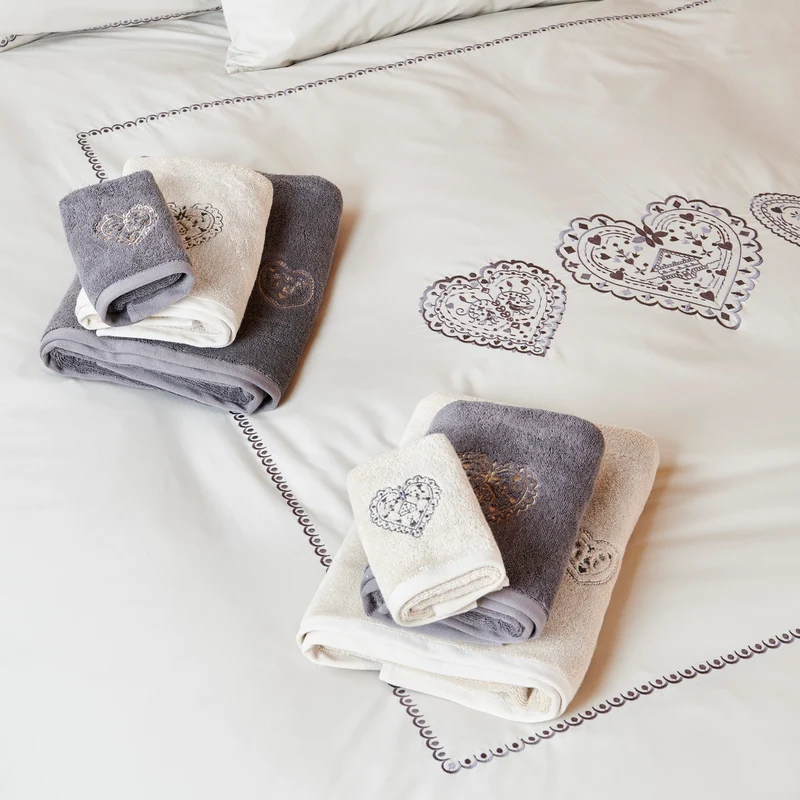 Serviette Nuit au Chalet - Coton 600g/m²