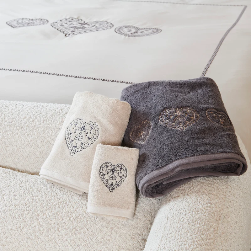Serviette Nuit au Chalet - Coton 600g/m²