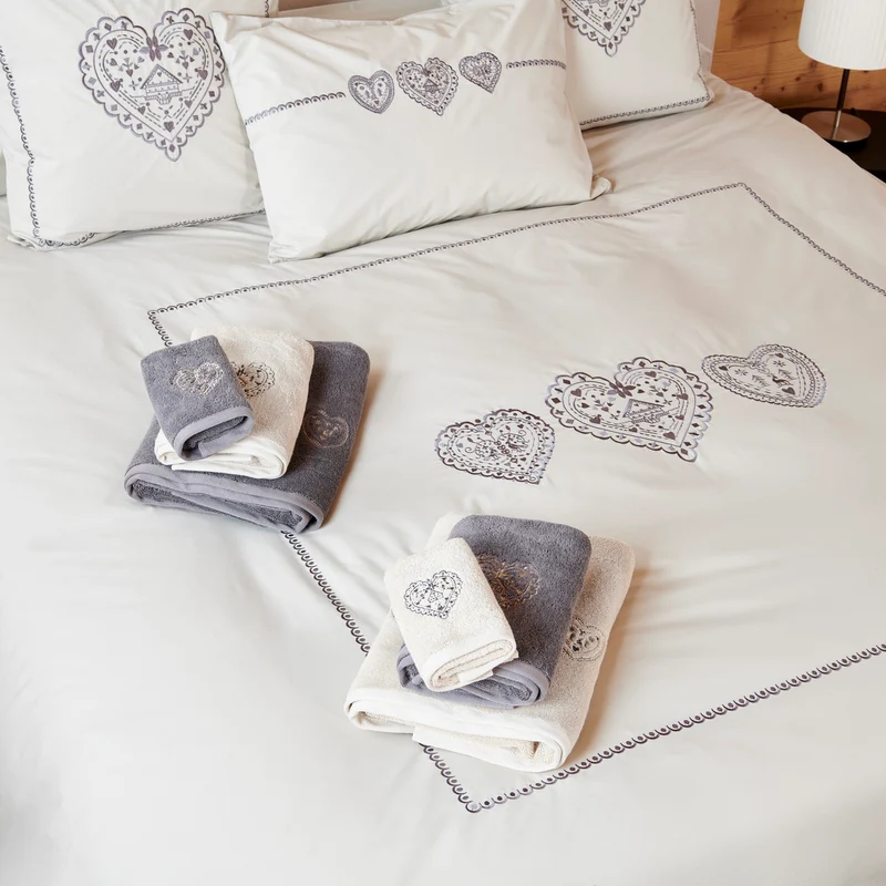 Serviette Nuit au Chalet - Coton 600g/m²