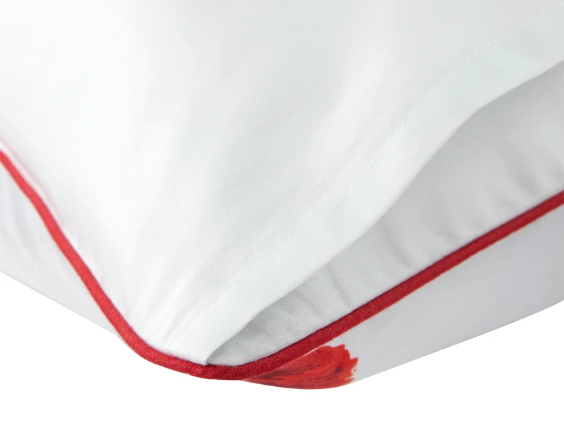 Taie d'oreiller Satin de coton - K ROSES