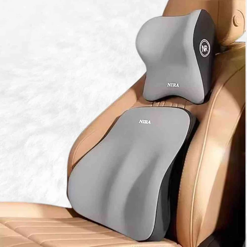 Coussin Dos Voiture Ergonomique gris
