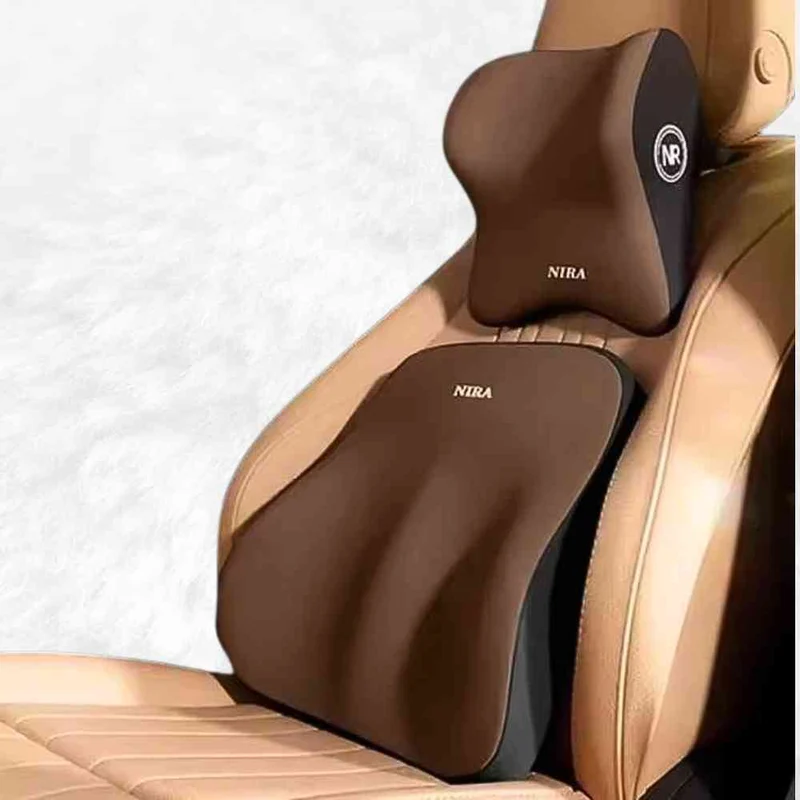 Coussin Dos Voiture Ergonomique marron