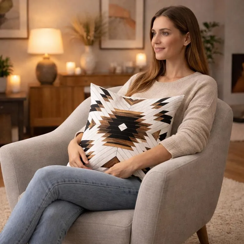Housse Coussin Carré Totem
