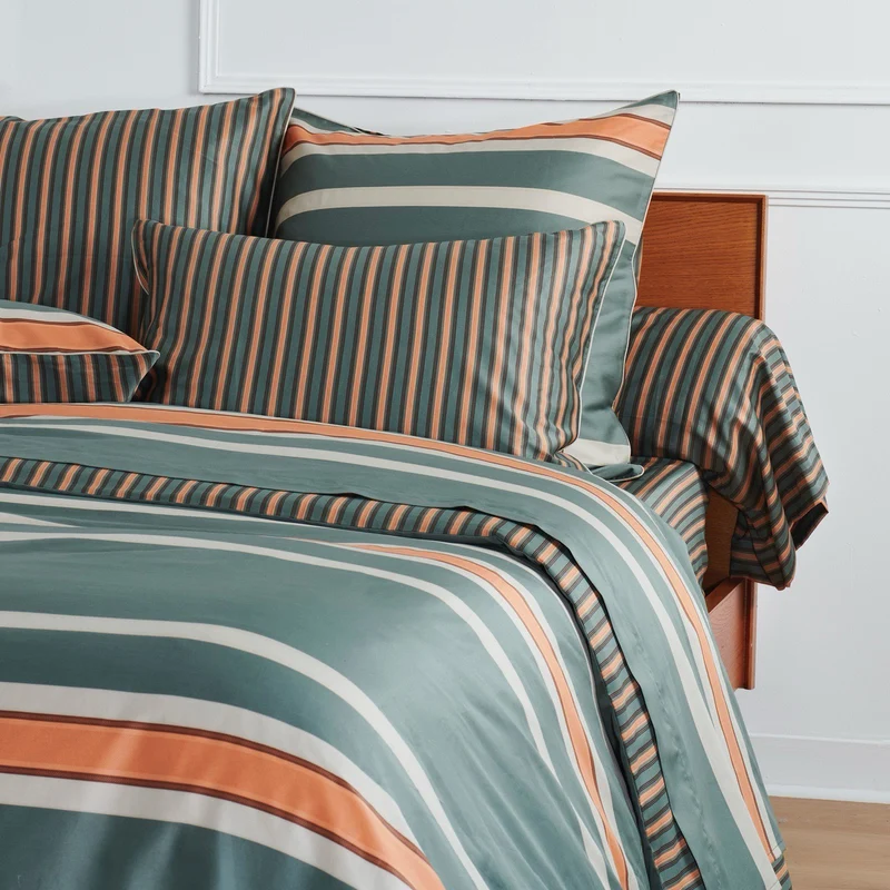 Taie d'oreiller Cadence - Satin de coton 120 fils/cm²