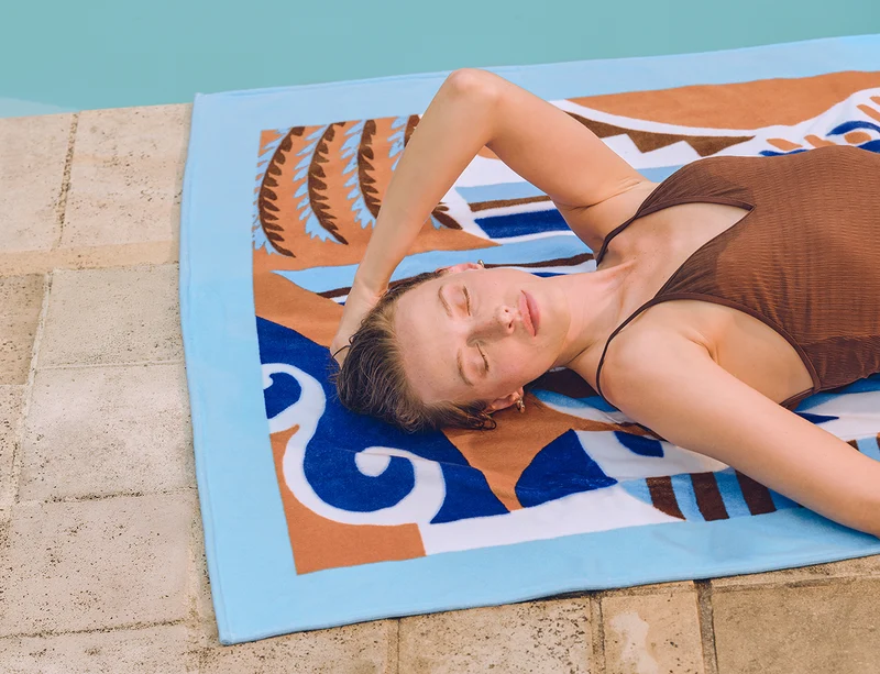 Drap de plage Coton - TERRASSE