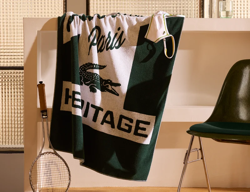 Drap de plage - L RETRO Vert
