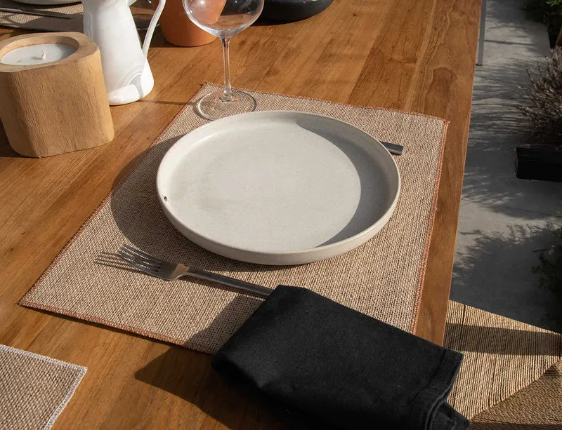 Set de table Jute enduite - ANTALIA Ecru
