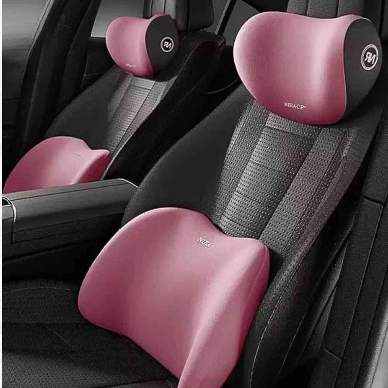 Coussin Cervical pour Voiture rose