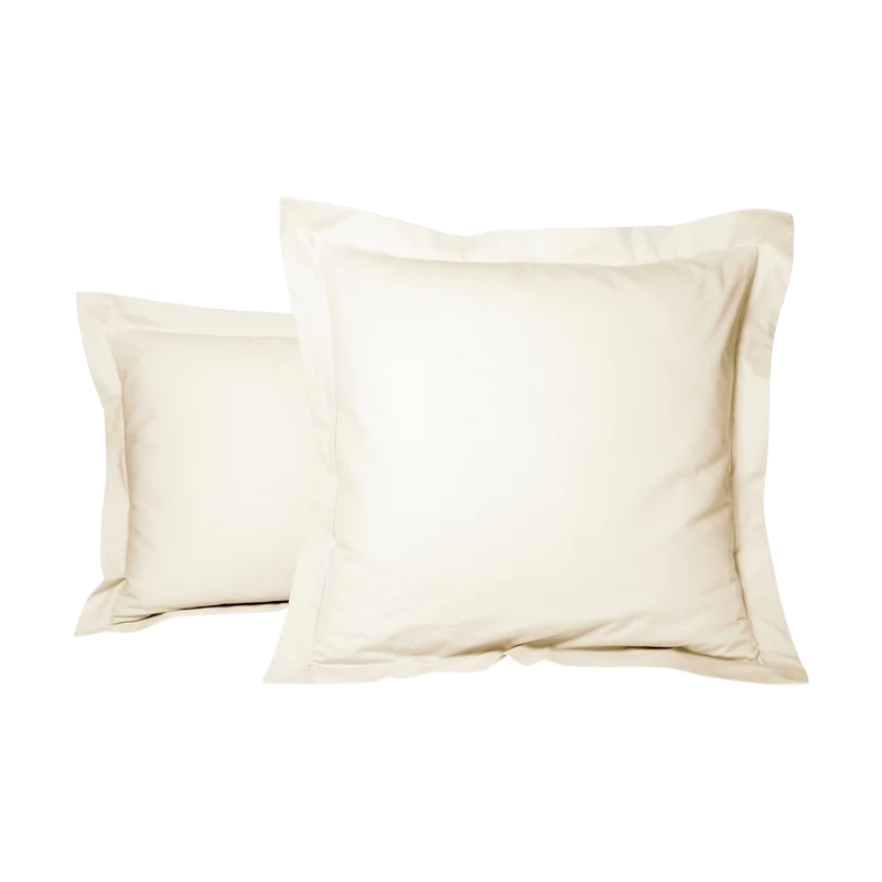 Taie d'oreiller unie - Percale de coton