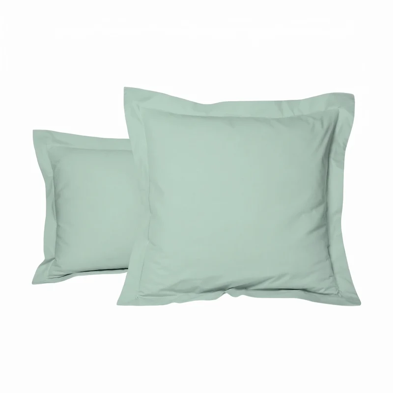 Taie d'oreiller unie - Percale de coton