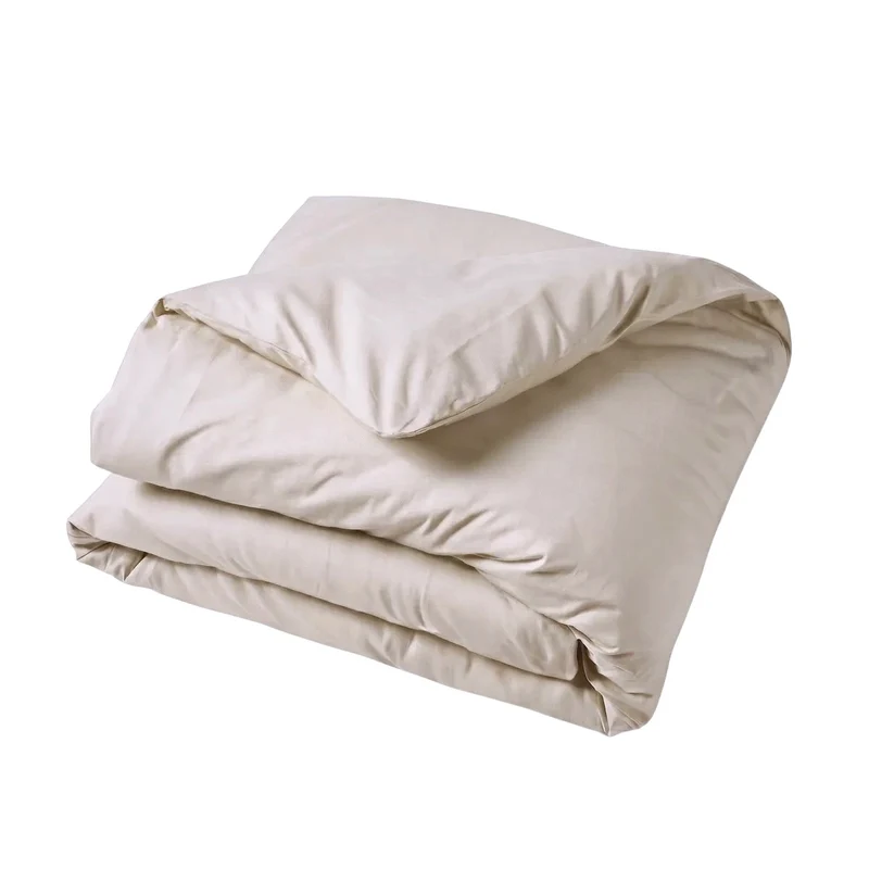 Housse de couette unie - Percale de coton