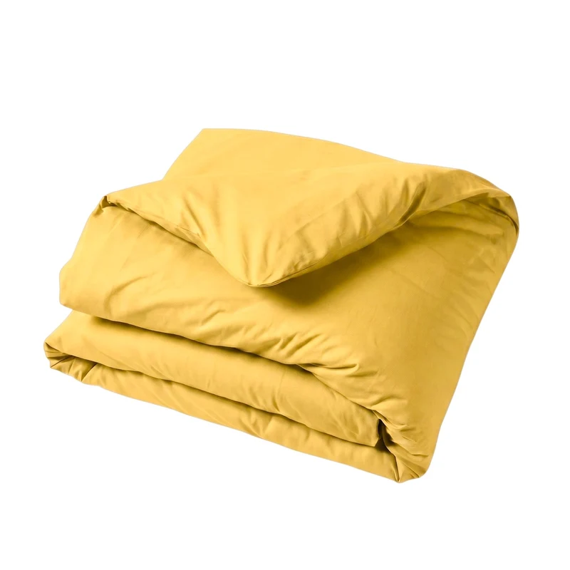 Housse de couette unie - Percale de coton