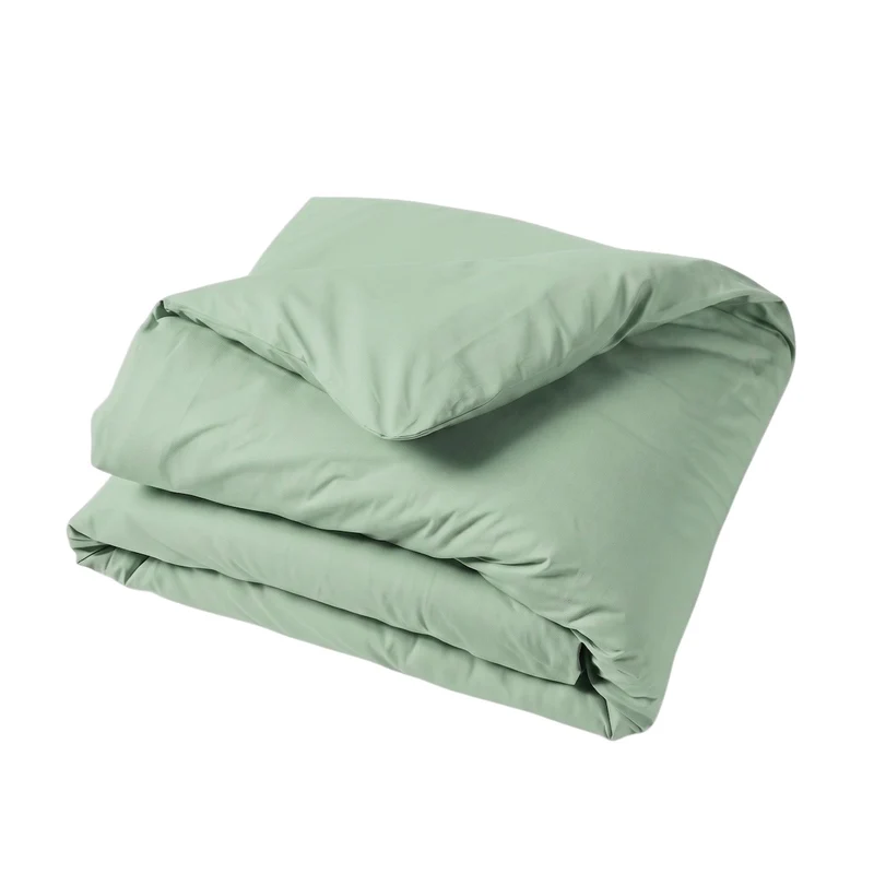 Housse de couette unie - Percale de coton