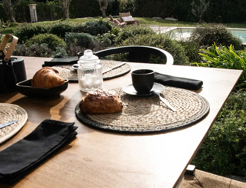 Set rond de table - TAMATAVE Gris