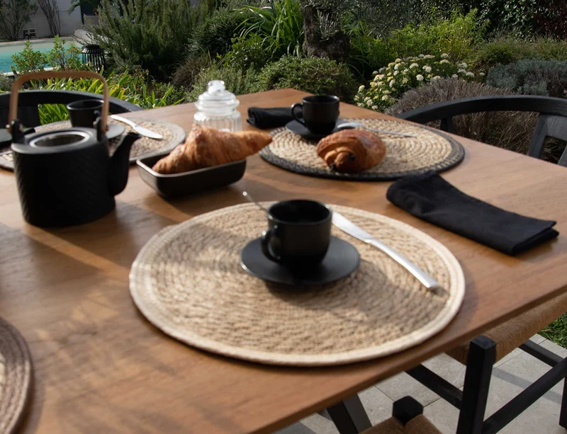 Set rond de table - TAMATAVE Gris