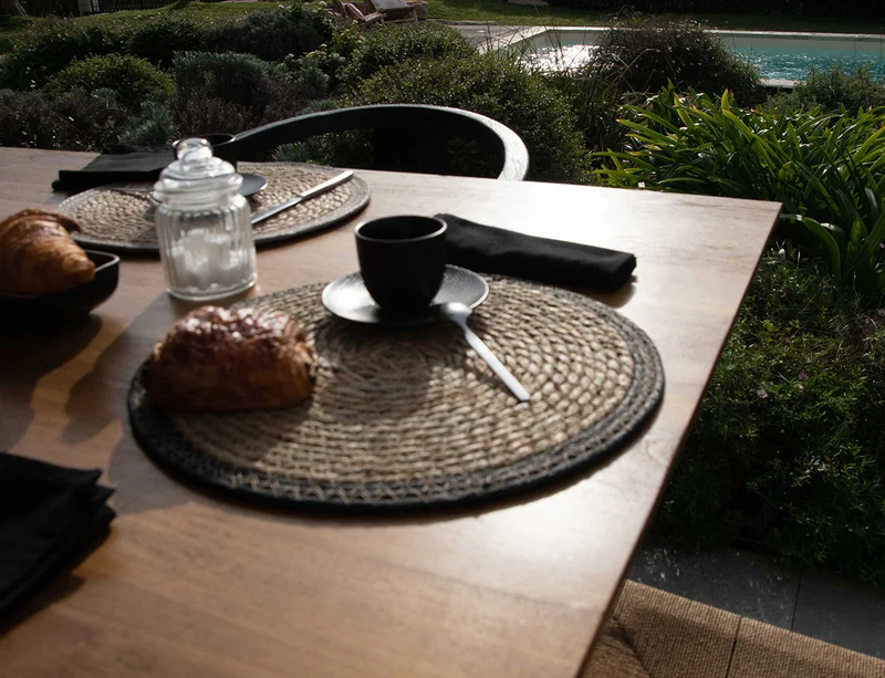 Set rond de table - TAMATAVE Gris