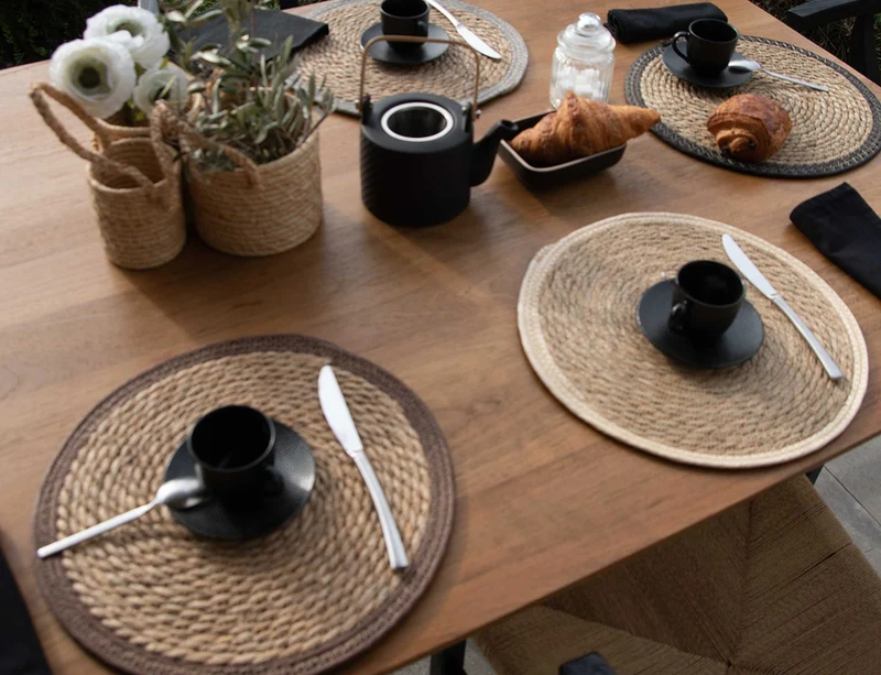 Set rond de table - TAMATAVE Gris