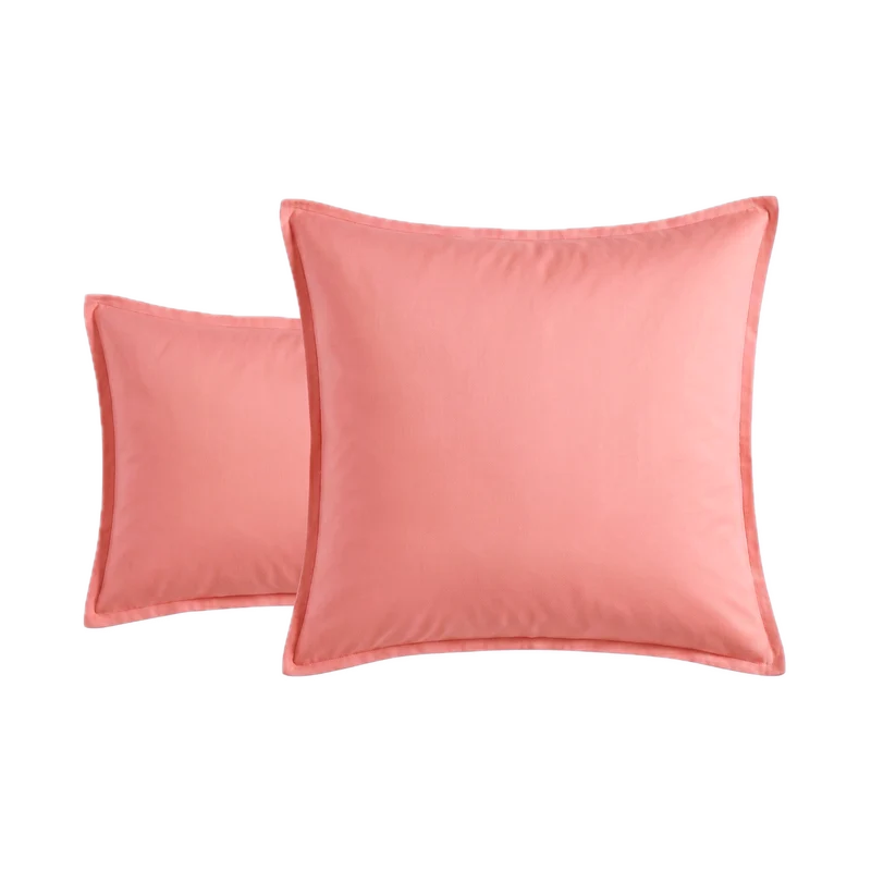 Taie d'oreiller unie - Satin Lavé 110 fils/cm²