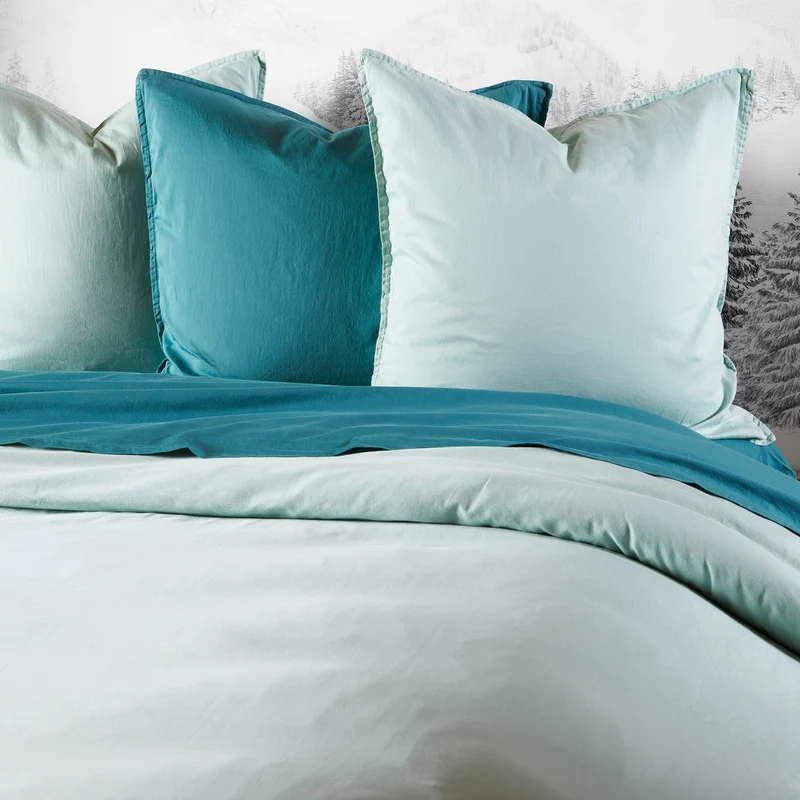 Drap plat - Satin Lavé 110 fils/cm²