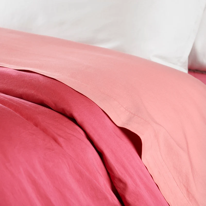 Drap plat - Satin Lavé 110 fils/cm²