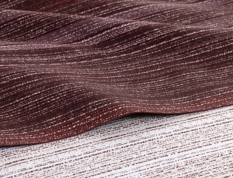 Drap plat Satin de coton - TERRA ROXA