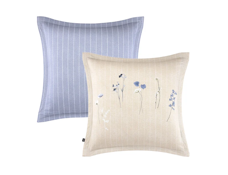 AZURE MIST - Satin de coton