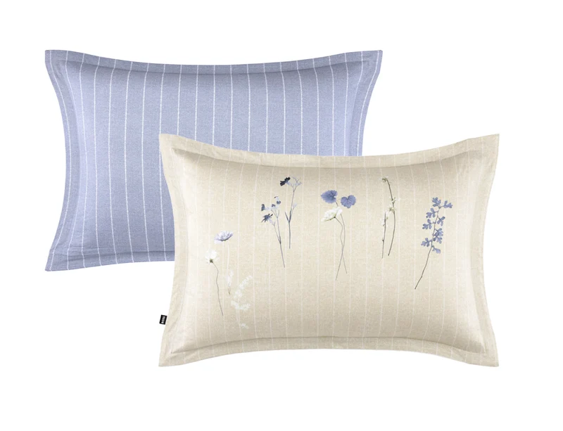 AZURE MIST - Satin de coton
