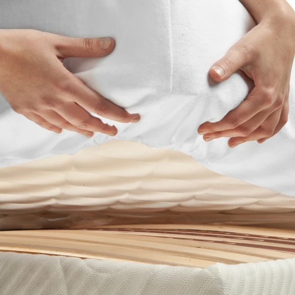 Protège matelas double - Molleton 100% coton