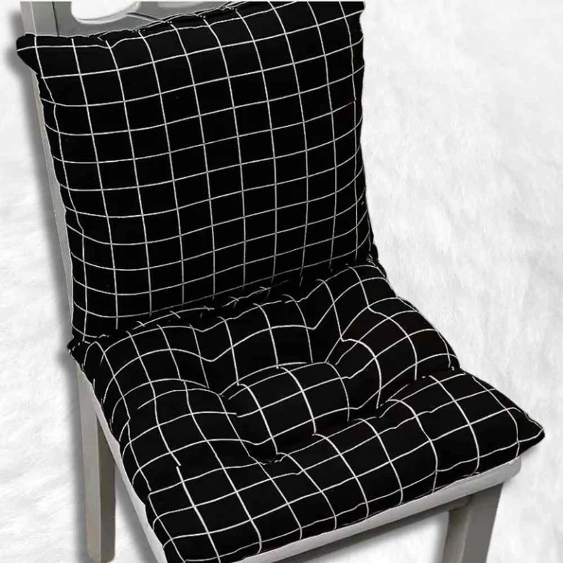 Coussin de Chaise avec Dossier noir