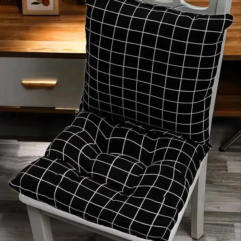 Coussin de Chaise avec Dossier noir