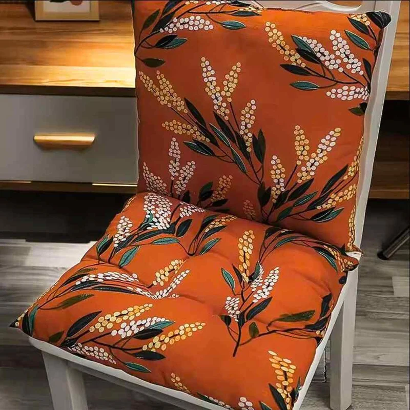 Coussin de Chaise avec Dossier orange