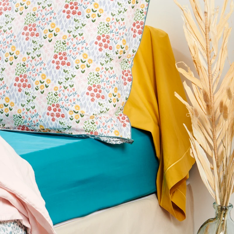 Taie de traversin - Percale de coton