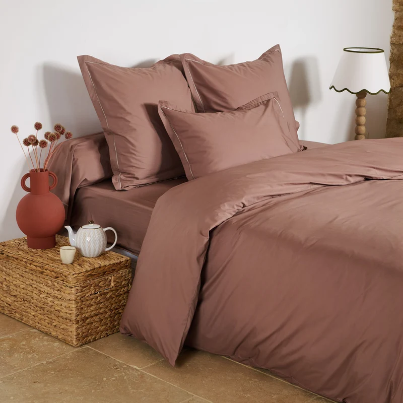 Taie de traversin - Percale de coton