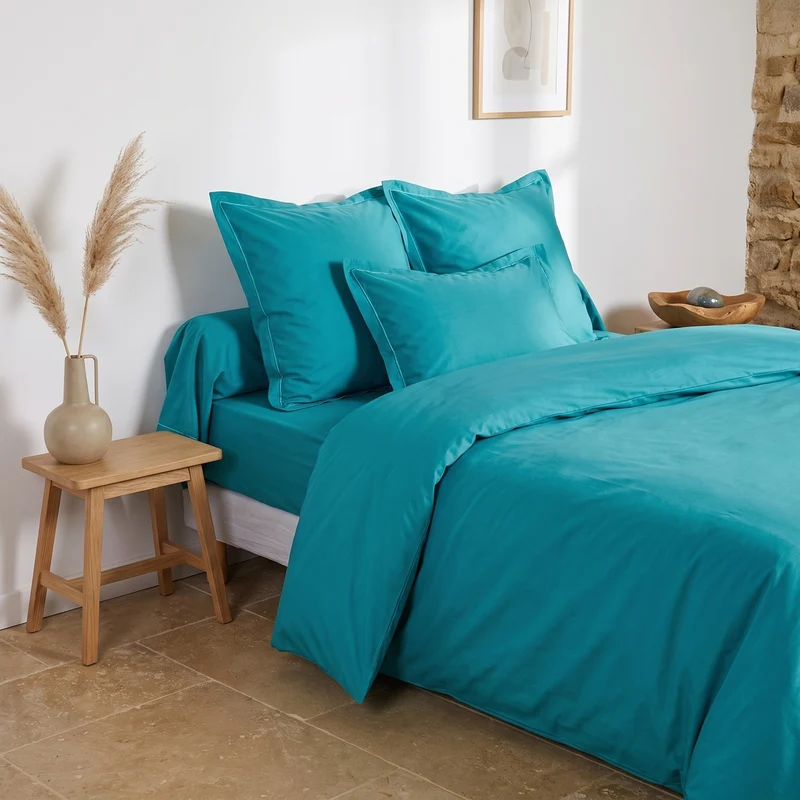 Taie de traversin - Percale de coton