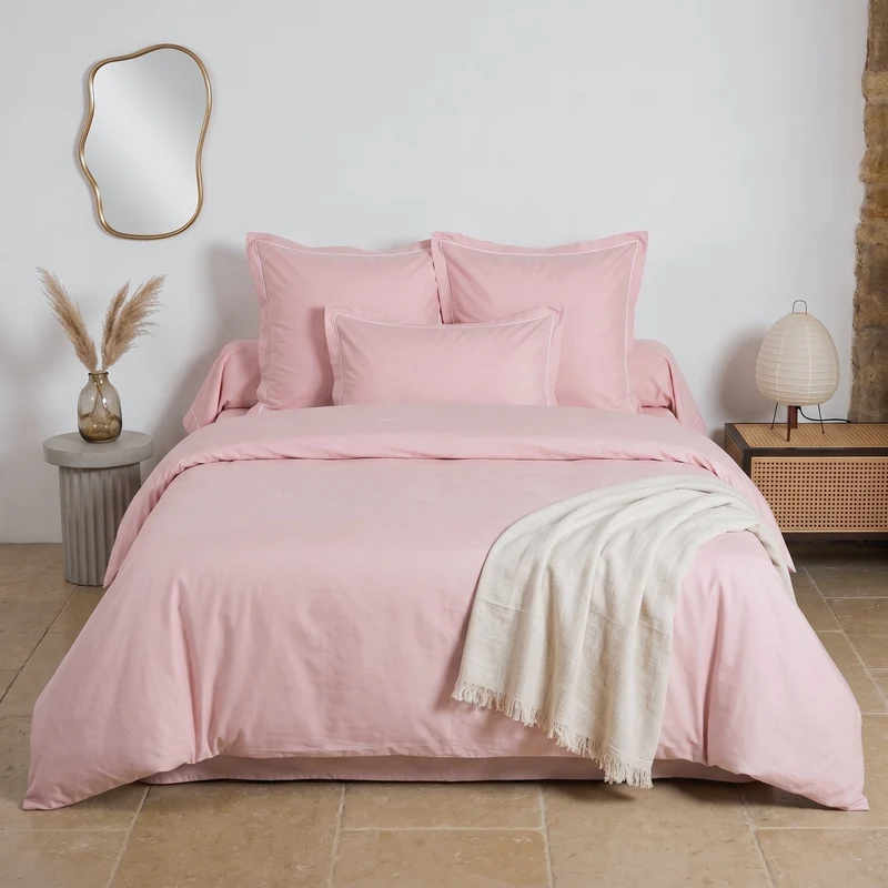Taie de traversin - Percale de coton
