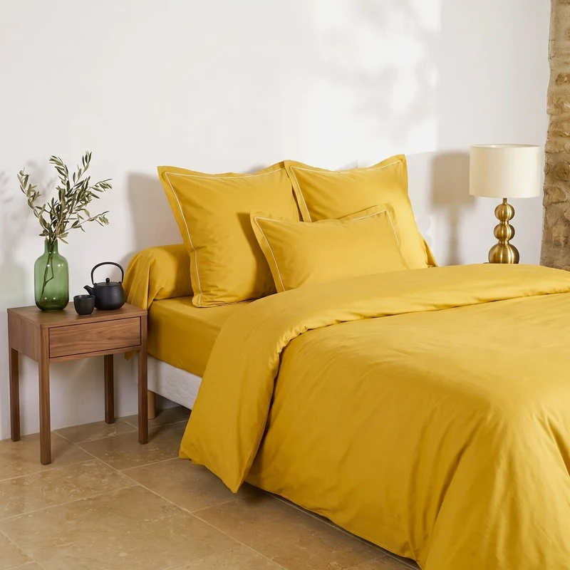 Taie de traversin - Percale de coton