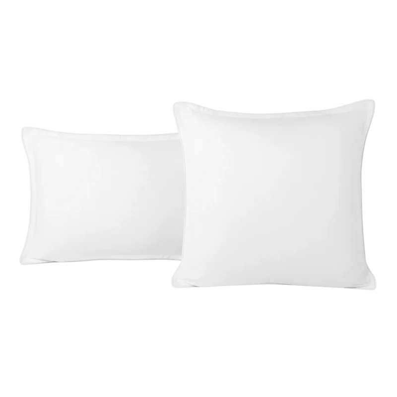 Taie d'oreiller unie Opium - Satin de coton 120 fils/cm²