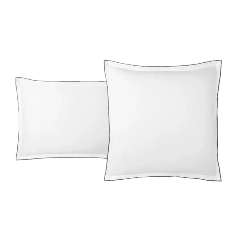 Taie d'oreiller unie Opium - Satin de coton 120 fils/cm²