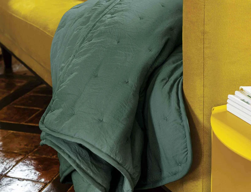 Edredon polyester - ANGKOR Eucalyptus