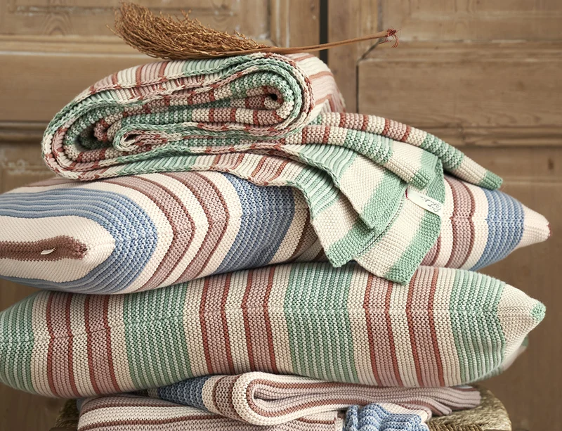 Plaid polyester - BONSOIR COMBISTRIPE