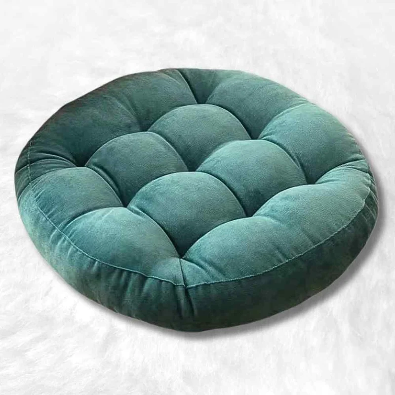 Coussin de Sol Rond vert